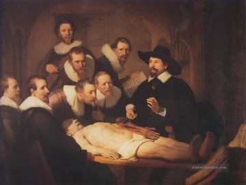 Rembrandt van Rijn Werke - Die Anatomie Vortrag von Dr Nicholaes Tulp Rembrandt
